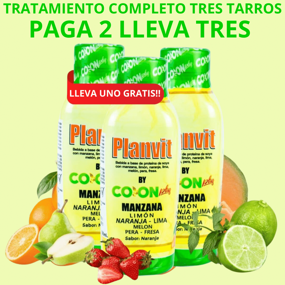 Paga 1 Lleva 2 🌿 PLANVIT - DESINTOXICADOR DIGESTIVO🌿